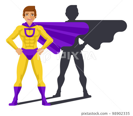 Super Hero Man Character Cartoon Super Hero Man Character Cartoon 98902335