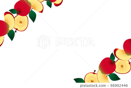 兩邊都有蘋果的框架 98902446