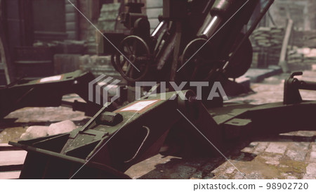 cannon gun in the city cannon gun in the city 98902720