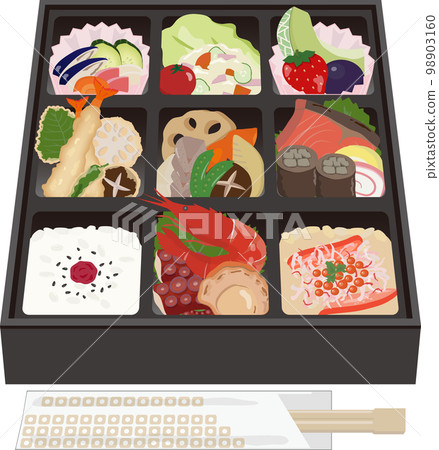 Catered Bento Crab Rice with Chopsticks Catered Bento Crab Rice with Chopsticks 98903160