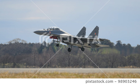 印度空軍蘇霍伊 Su-30MKI 降落 98903246
