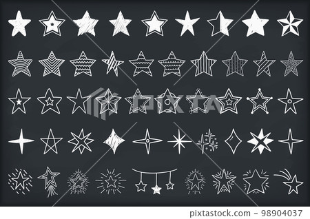 Hand Drawn Stars Hand Drawn Stars 98904037