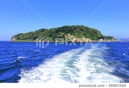 從船上看到的Sa島的風景 從船上看到的Sa島的風景 98905569