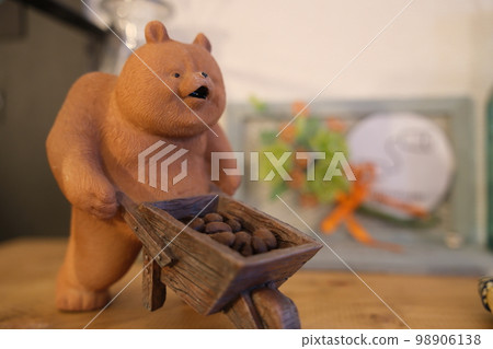 拿著咖啡的熊 拿著咖啡的熊 98906138