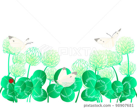 白三葉草和monsacea 98907681