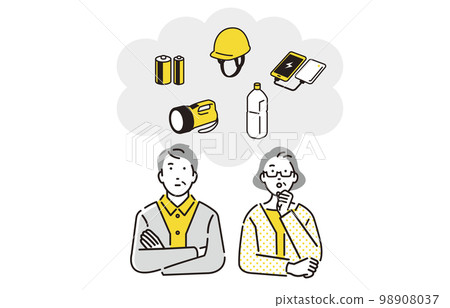 考慮防災的年長夫婦 考慮防災的年長夫婦 98908037