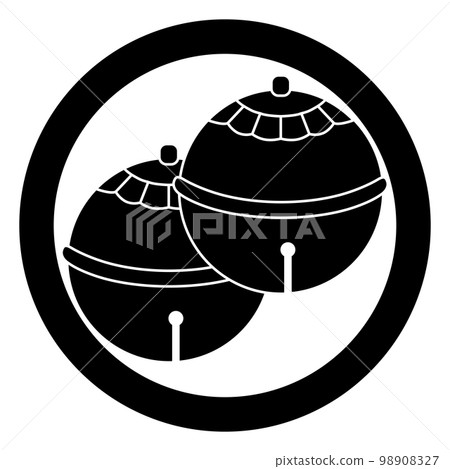 It's a family crest. It is called two bells in a circle. 98908327