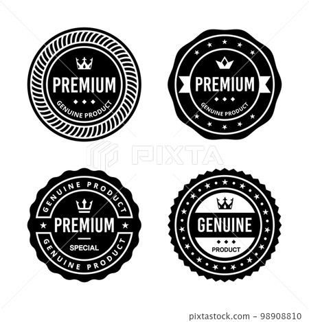 Classic Vintage Retro Premium Vector Badge, Emblem, Logo, Label, Sticker, Stamp, Symbol, Seal, Banner Frame Collection Set Classic Vintage Retro Premium Vector Badge, Emblem, Logo, Label, Sticker, Stamp, Symbol, Seal, Banner Frame Collection Set 98908810