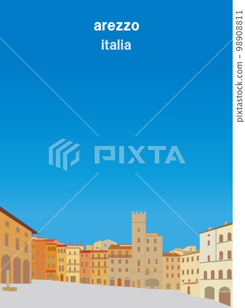 Piazza Grande Piazza Grande Arezzo Tuscany toscana 98908811