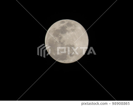 snow moon full moon 98908865