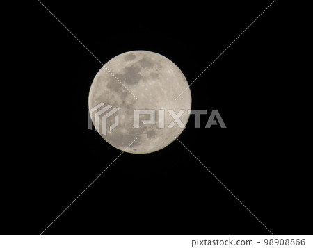 snow moon full moon 98908866