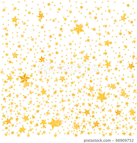 Gold stars decoration, vector illustration Gold stars decoration, vector illustration 98909752