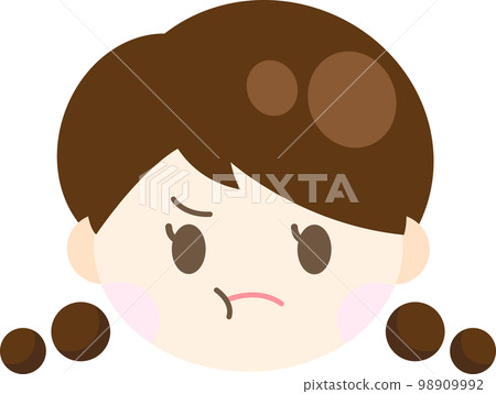 An angry girl An angry girl 98909992