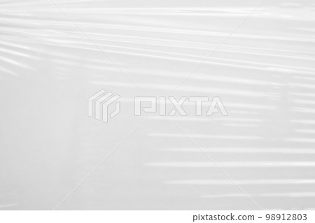 White transparent plastic film wrap texture background 98912803