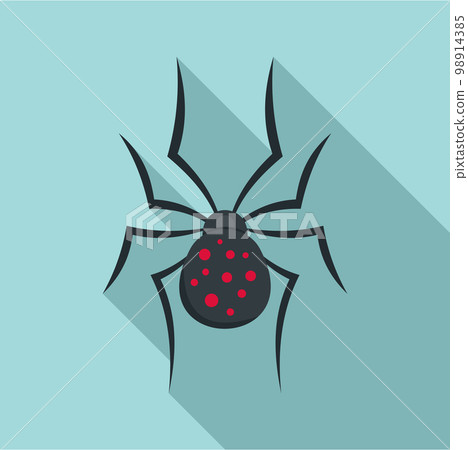 Spider icon. Flat illustration of spider vector icon for web design Spider icon. Flat illustration of spider vector icon for web design 98914385