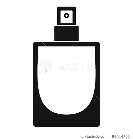Fashion perfume icon. Simple illustration of fashion perfume vector icon for web design isolated on white background Fashion perfume icon. Simple illustration of fashion perfume vector icon for web design isolated on white background 98914701