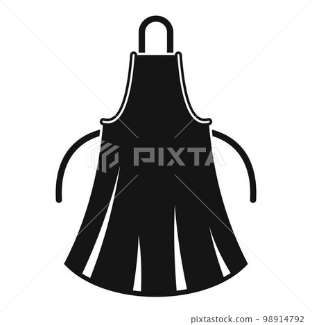 Woman apron icon. Simple illustration of woman apron vector icon for web design isolated on white background Woman apron icon. Simple illustration of woman apron vector icon for web design isolated on white background 98914792