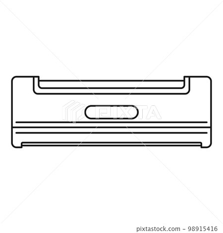 Home conditioner icon. Outline home conditioner vector icon for web design isolated on white background 98915416