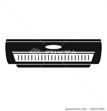 Office conditioner icon. Simple illustration of office conditioner vector icon for web design isolated on white background Office conditioner icon. Simple illustration of office conditioner vector icon for web design isolated on white background 98915469