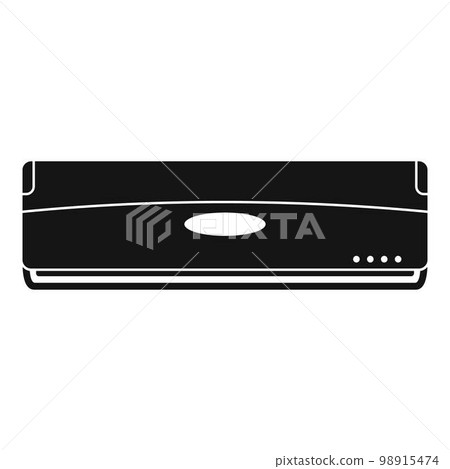 House conditioner icon. Simple illustration of house conditioner vector icon for web design isolated on white background 98915474