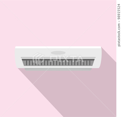 Office conditioner icon. Flat illustration of office conditioner vector icon for web design Office conditioner icon. Flat illustration of office conditioner vector icon for web design 98915524