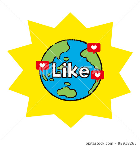 環境_地球_Like Insta 1_中文_爆彈黃 環境_地球_Like Insta 1_中文_爆彈黃 98918263