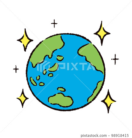 Environment_Earth_Glitter 98918415