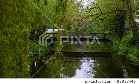 Beautiful park in the city of Buxtehude Beautiful park in the city of Buxtehude 98918442