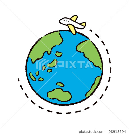 環境_地球_旅行_飛機 98918594