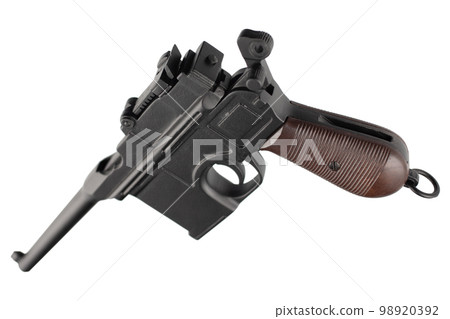 German Army WWI era pistol model 1896. German Army WWI era pistol model 1896. 98920392