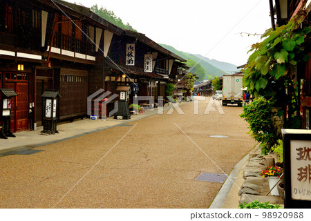 Nakasendo The scenery of Narai-juku 98920988