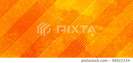 Abstract orange dotted pattern geometric grunge background 98922334