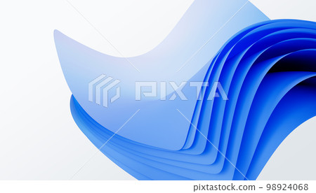 Modern shape, cloth background, modern wave 98924068