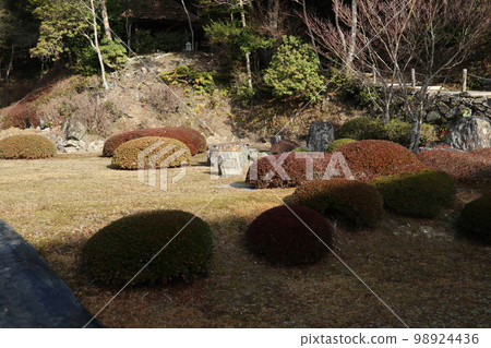 New Year's scenery of Yamaguchi Joeiji Sesshu garden New Year's scenery of Yamaguchi Joeiji Sesshu garden 98924436