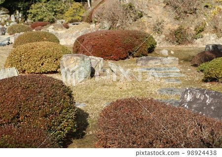 New Year's scenery of Yamaguchi Joeiji Sesshu garden New Year's scenery of Yamaguchi Joeiji Sesshu garden 98924438