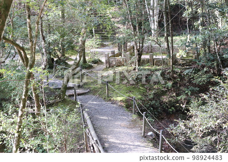 New Year's scenery of Yamaguchi Joeiji Sesshu garden New Year's scenery of Yamaguchi Joeiji Sesshu garden 98924483