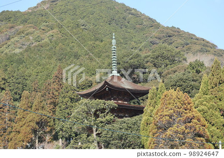 山口琉璃光寺的新年風景 山口琉璃光寺的新年風景 98924647