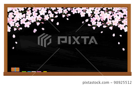 黑板上的櫻花 Sakura Entrance Entrance Graduation 畢業 98925512