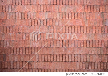 brown brick wall textured, construction industry 98926095
