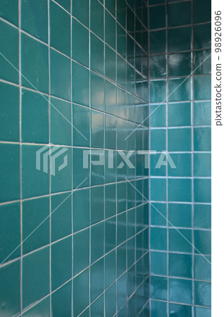 dark green wall bathroom, interior design 98926096