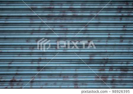 Rusted shutter background b-2-1 Cold color Rusted shutter background b-2-1 Cold color 98926395