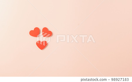 Happy Valentine Day concept. Beautiful red paper hearts shape cutting pastel pink background, Symbol of love paper art with copy space for text, Happy mother day Happy Valentine Day concept. Beautiful red paper hearts shape cutting pastel pink background, Symbol of love paper art with copy space for text, Happy mother day 98927183