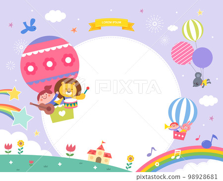 Daycare Center, Kindergarten, Kindergarten, Recruitment, Pamphlet 98928681