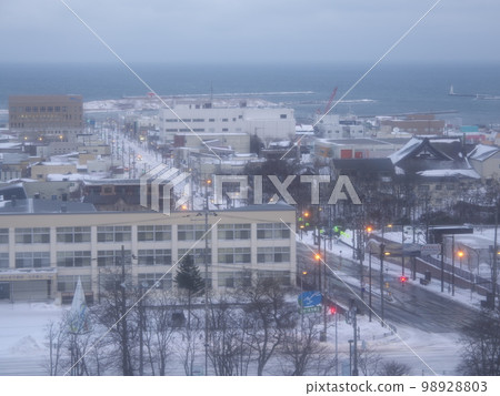 冬天的根室花崎路 冬天的根室花崎路 98928803