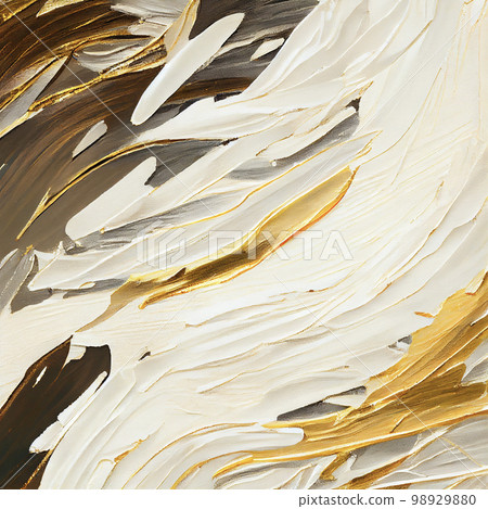 Background material: Japanese style canvas background with gold oil paint. 98929880