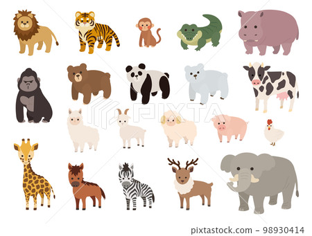 Animal icon set Animal icon set 98930414