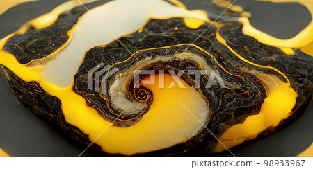 Sedate marco black and gold gold in turbulence pattern in agate. Sedate marco black and gold gold in turbulence pattern in agate. 98933967
