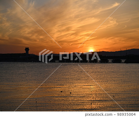 長崎機場（黃昏版/長崎縣大村市） 98935004