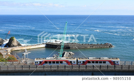 三陸鐵道北里亞斯線沿線的風景 98935158