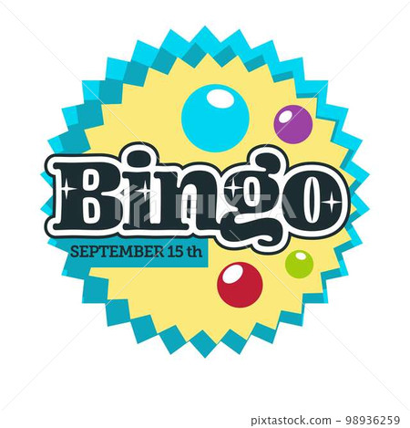 Bingo game isolated icon gambling and casino club 98936259